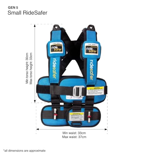 Ridesafer - Small Black, Lightweight, Compact, Convenient Without Sacrificing Safety