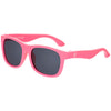 Babiators Navigator Uv Protection Children'S Sunglasses, Think Pink, 0-2 Years