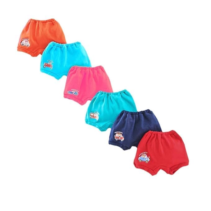 Tinnie Frenzy Unisex Baby Bloomer Panty For Infants & Toddlers Soft, Stretchy, And Cute Bottoms For Boys & Girls (In, Age, 6