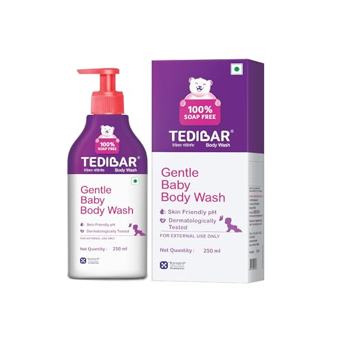 Tedibar - Body Wash For Babies| 100% Soap & Alkali Free | Skin-Friendly Ph 5.5| Recommended By Pediatricians | Prevents Dryness