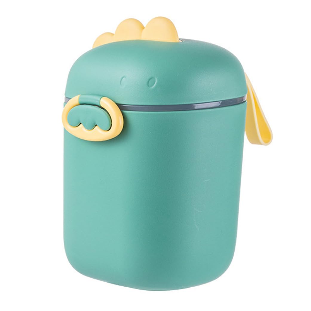 Milk Powder Box Baby Milk Powder Box Portable Large-Capacity For Going Out Packing Storage Tank Green..