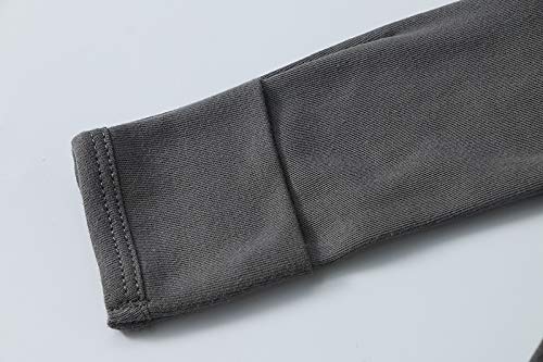 O2 Baby Baby Boys Girls Organic Cotton Zip Front Sleeper Pajamas, Footed Sleep 'N Play(0-3Months, Gray)