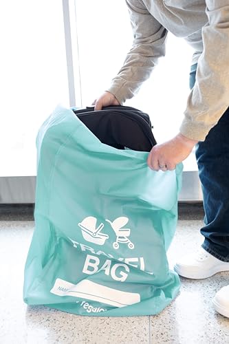 Regalo Airline Certified Travel Bag, Award Winning Brand, Durable Fabric, Univerial Gate-Check, Fits All Car Seats And Most Stro