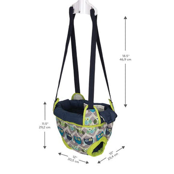 Evenflo Exersaucer Johnny Jumper Featuring Easy-To-Use Clamp Attachment For Quick And Tool-Free Set Up And Adjustable Straps To