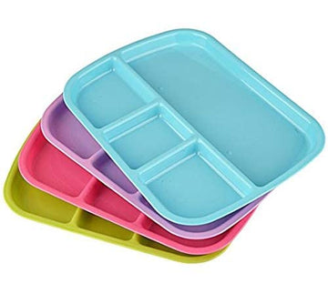 24 Pc Kids Dinner Set By Mainstays, Bpa Free, Microwave/Dishwasher Safe, Toddler Snack/Meals, Mixed Colors
