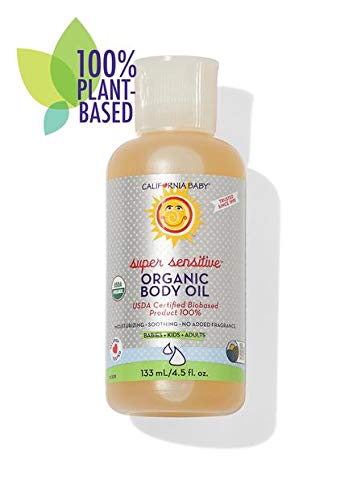 California Baby Body Oil - Super Sensitive, 4.5 Oz