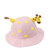 The Dds Store Cute Spring Summer Cartoon Giraffe Baby Bucket Hat Cotton Fisherman Hats Baby Boys Girls Sun Cap For 6M3 Years Ol