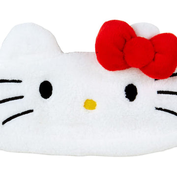Sanrio 986151 Sanrio Hair Band, Hair Turban, Headband, White, Hello Kitty, Hello Kitty, Facial Cleansing, Makeup, One Size Fits