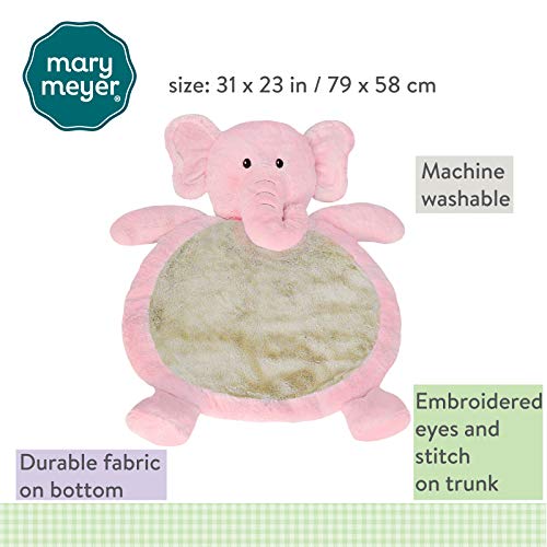 Mary Meyer Bestever Baby Mat, Elephant Pink