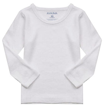 Avauma Baby Boys Girls Pajama Set Kids Toddler Snug Fit Ribbed Sleepwear Pjs For Daily Life Style (M/White(L))