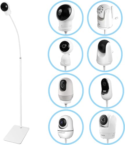Holaca 35 Inch Or 63 Inch Floor Stand For Infant Optics Dxr-8/Dxr-8 Pro,Eufy Baby Monitor,Vava/Hipp And Nooie Baby Monitor,Owlet