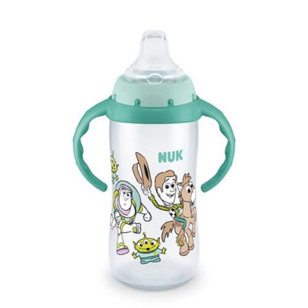 Nuk Plastic Disney Learner Cup, 10 Oz, 9+ Months - Bpa Free, Spill Proof Sippy Cup