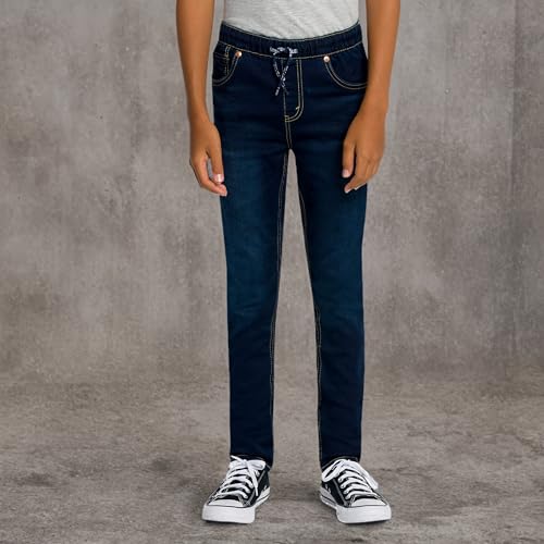 Levi'S Boys' Skinny Fit Pull On Jeans, Rocket, 9M