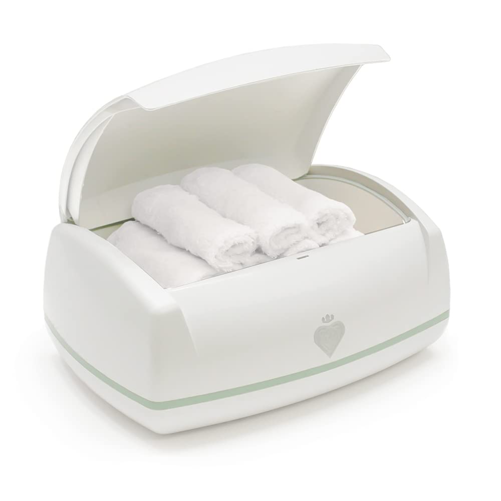 Prince Lionheart Warmies Wipes Warmer Designed For Reusable Cloth Wipes Soft Glow Nighlight Includes 1 Everfresh Pillow And 4