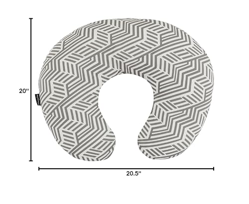 Dream On Me Beeboo Nursing Pillow And Positioner, Breastfeeding And Bottlefeeding , Removable And Washable Pillow Cover, Soft An