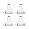 Maymom Silicone Nipple Fast Flow, 4Pc