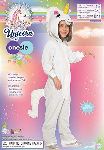 Forum Novelties Child'S One-Piece Unicorn Costume, Large