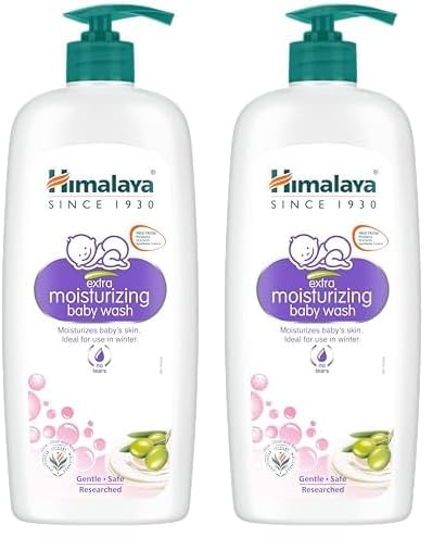 Himalaya Extra Moisturizing Baby Wash (600Ml) (Pack Of 2)