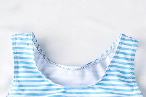 Baby Girl One Piece Swimsuit Swimwear Toddler Kid Flamingo Bikini Bathing Suit Sunsuit Rash Guard L