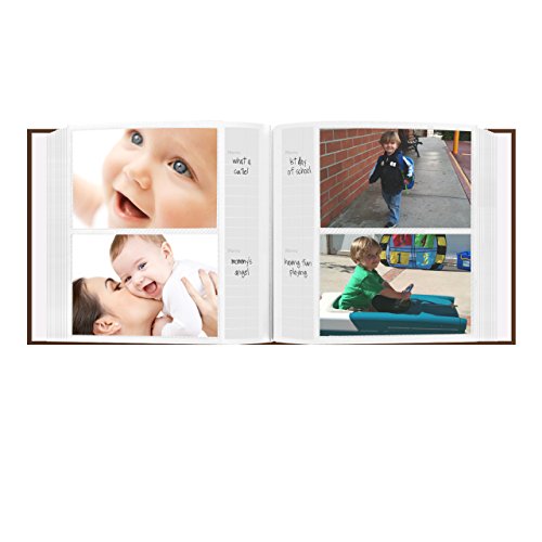 Pioneer Photo Albums Ev-246Fb/Og 200-Pocket Baby Owl Printed Designer Frame Cover Photo Album, Green 4 X 6 Inch