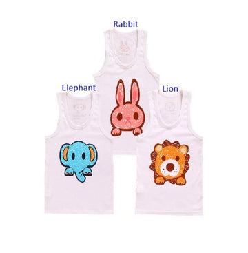 Buy Home Infant Toddlers Baby 100% Cotton 5 Pack Cartoon Japanese Vest Tank Sleeveless Top Set (4T, Assorted Color For Boy)