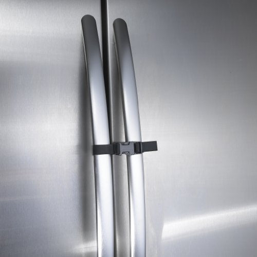Parent Units Double Door Fridge Guard, Black Strap