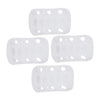 GREENADSCAPE Silicone Baby Bottle Cover Set 4pcs Glass Bottle Sleeves Feeding Bottle Protector Baby Milk Bottle Sleeves Easy to