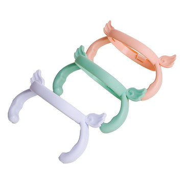 Pack Of 3, Square Bottle Handles Grips Compatible For Hegen Baby Bottles