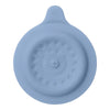 Ubbi Bathtub Drain Cover, Silicone Drain Stopper With Suction, Baby Bath Time Accessory, Cloudy Blue
