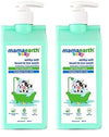 Mamaearth Milky Soft Head To Toe Wash With Oats, Milk, And Calendula For Babies- 400 Ml 2-In-1 Tear-Free Body Wash & Shampoo | M