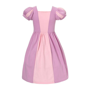 Dressy Daisy Little Girls Cotton Princess Dress Up Clothes With Braid & Accessories For Halloween Birthday Party Everyday Outfit