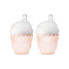 Olababy Gentle Bottle 2 Piece Coral Set, 4 Ounce