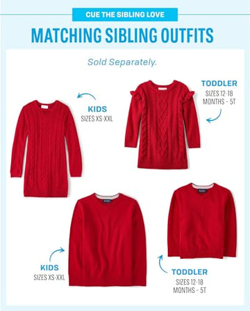 The Children'S Place,And Toddler Sweater Dress,5T