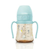 GROSMIMI Flip Top Spill Proof Sippy Cup, PPSU, BPA Free, 6 oz, Stage 2 Straw for Toddlers (Air balloon)