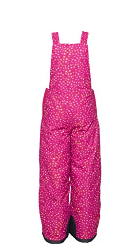 Arctix Infant/Toddler Chest High Snow Bib Overalls, Starflake Fuchsia, 2T