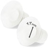 Nenesupply 17Mm Flange Insert Compatible With Elvie Flange Pump Parts Elvie Stride Flange Momcozy Medela Flange Spectra Willow R