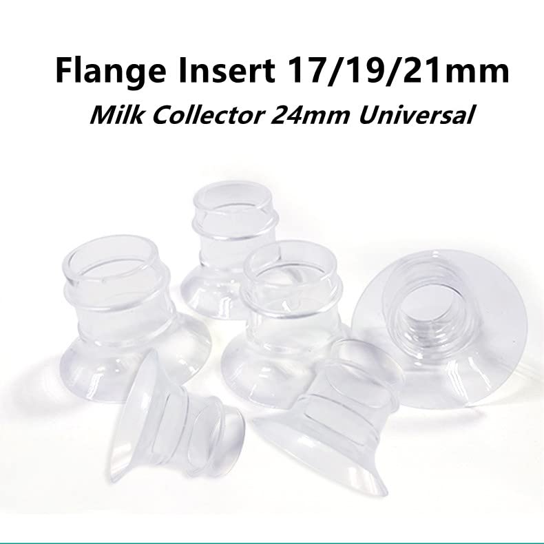 4Pcs Flange Insert 19Mm Compatible With S9/S10/S12/S9 Pro/S12 Pro Wearable Breastpump, Wearable Breast Pump Shield/Flange Insert