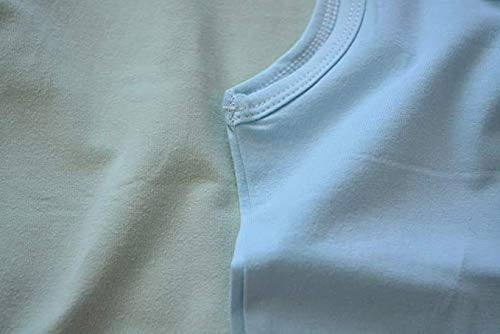 Lotuscomfort Premium 4 Pack Super Soft Boys Girls Unisex Kids Toddler Baby Tank Top Undershirts (2T White Pack)