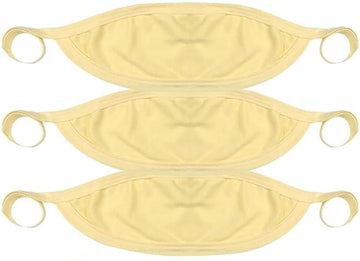 Tobeinstyle Babies 3-Pack Soft Cotton Baby Binder Belly Button Protector - Yellow - One Size