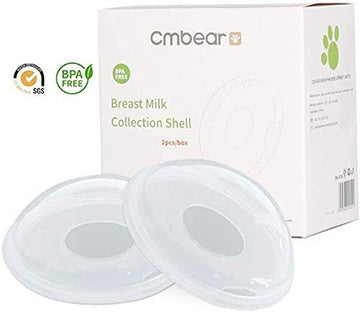 Breast Shells Milk Saver,2 Pack Breast Pump,Breastmilk Collector,Milk Anti-Flow Out,Protect Sore Nipples,Bpa-Free Flexible Food