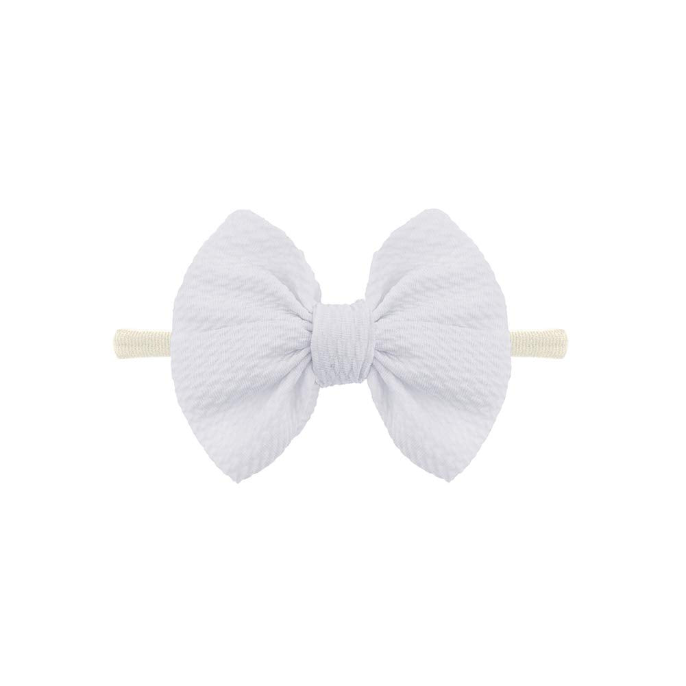 Bgfks Layered Tulle Tutu Dress For Toddler Girls,Baby Girl Rainbow Tutu Princess Skirt Set With Flower Headband.(White,18 Months