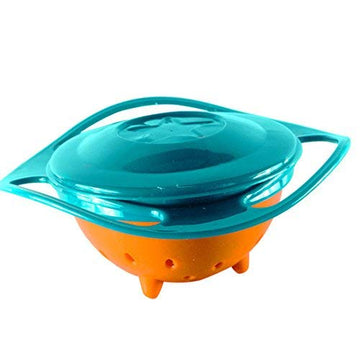 Liangting Spill Resistant Gyro Bowl With Lid