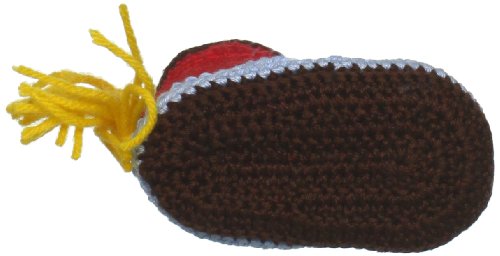 Jefferies Socks Baby-Boys Newborn Cowboy Boot Bootie, Red, Newborn