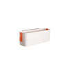 LUCIY Storage Box 1pc Wallmounted Bedside Diaper Storage Box Bedside Supply Storage Box (Color : Orange)