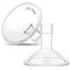 Maymom MyFit Crater Series 18 mm Two-Piece Design Small Breastshield Compatible with Medela Breast Pump Pump Parts; Replace Mede