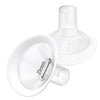 2pcs 21mm Soft Rim Flanges with 106 Degree Wider Opening Angle for Medela Breast Pump, PersonalFit, Freestyle, Maxflow, Freestyl