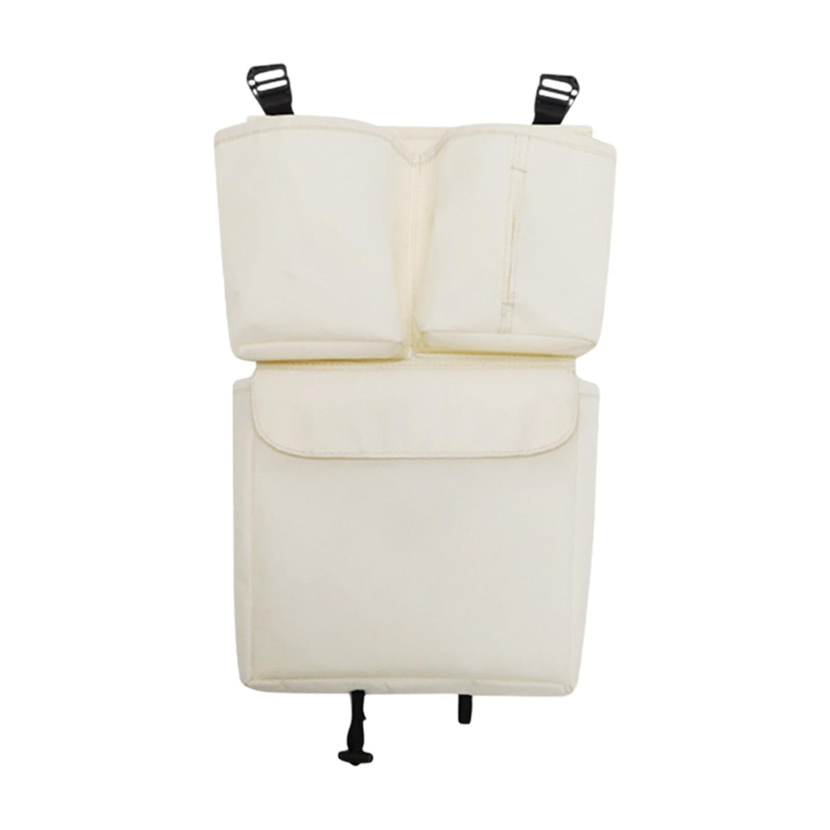 CALANDIS Stroller Hanging Bag Diaper Bag Stroller Organizer Bag for Nappy Bottle Toys Beige | Organizers & Nets | Stroller Acces