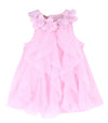 Wzsygdtc 0-24 Months Baby Party Dress Infant Girls One-Piece Romper Jumpsuit (Pink, 12-18 Months)