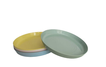 Ikea Kalas 501.929.59 Bpa-Free Plate, Assorted, 6-Pack, Set Of 6, Colors May Vary
