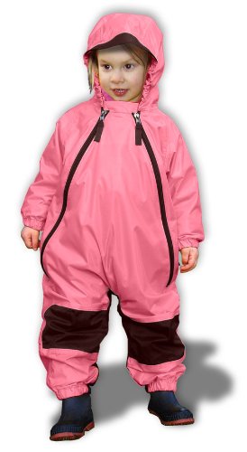 Tuffo Muddy Buddy Overalls - Pink, 18 Months